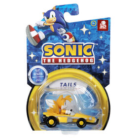 V&eacute;hicule Sonic moul&eacute; 1:64 - Tails