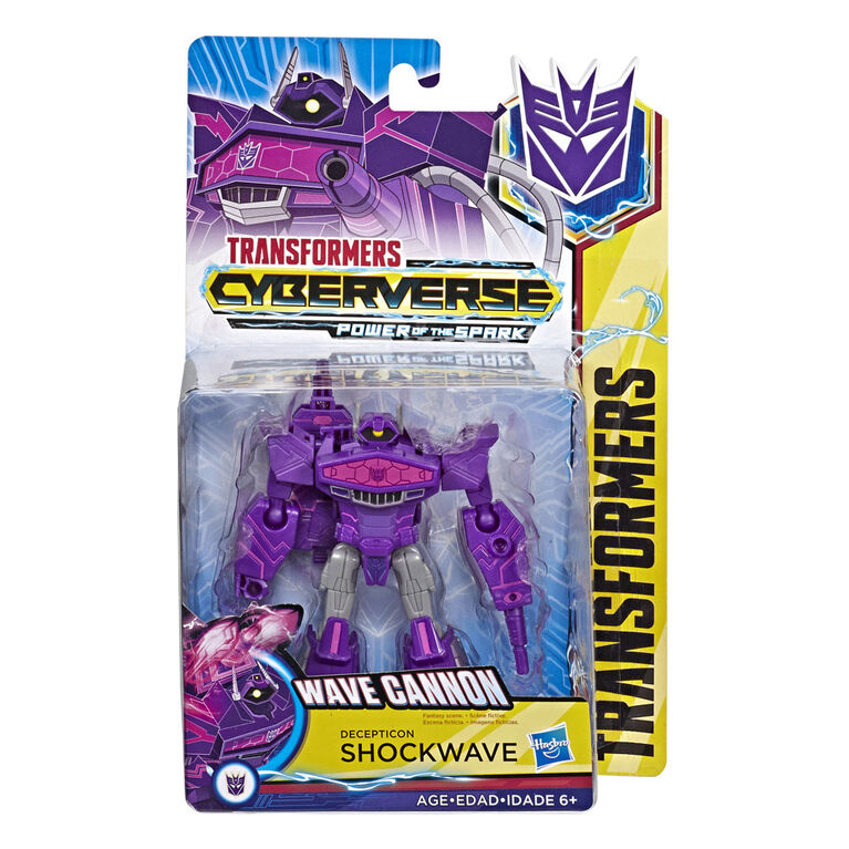 Transformers Cyberverse Warrior Class Decepticon Shockwave