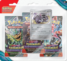 French Pokemon SV6 "Twilight Masquerade" 3 Pack Blister - French Edition