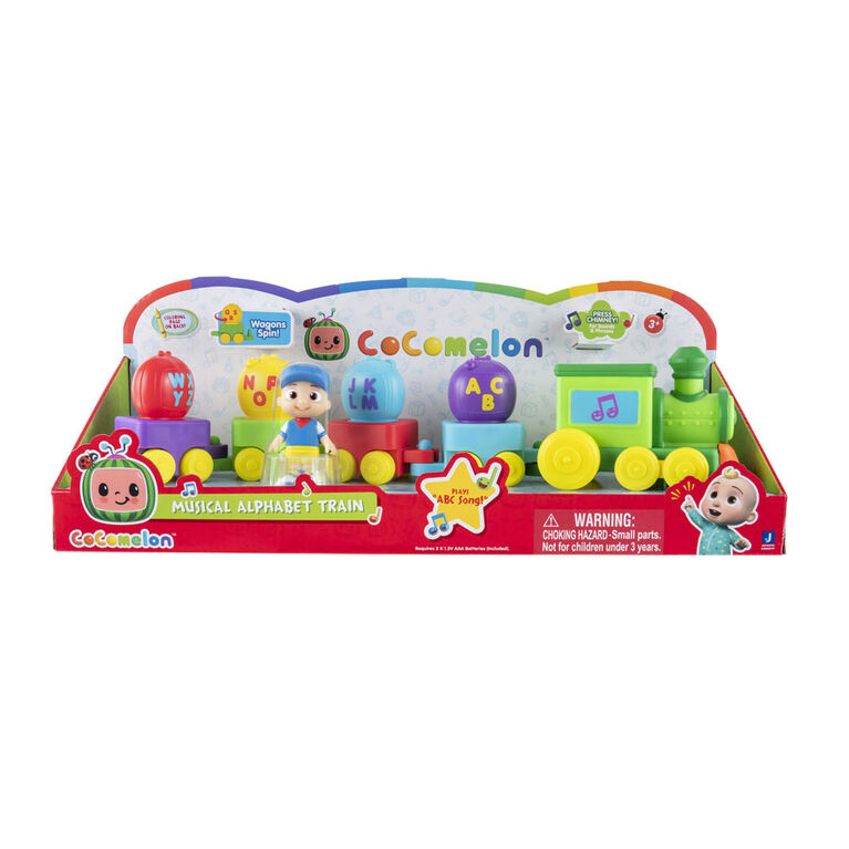 Cocomelon Deluxe Vehicle - Lights and Sounds Alphabet Train