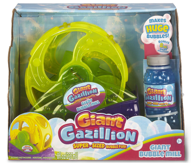 Gazillion Giant Bubble Mill Purple/Green