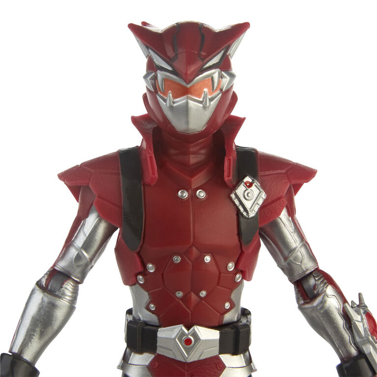 Power Rangers Beast Morphers - Figurine jouet de 15 cm Cybervillain Blaze.