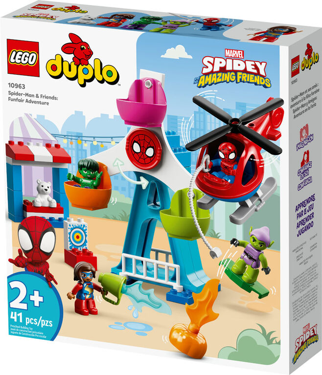 LEGO DUPLO Marvel Spider-Man and Friends: Funfair Adventure 10963 (41 Pieces)