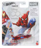Hot Wheels Disney 100 Marvel Spider-Man Character Car, 1:64 Scale