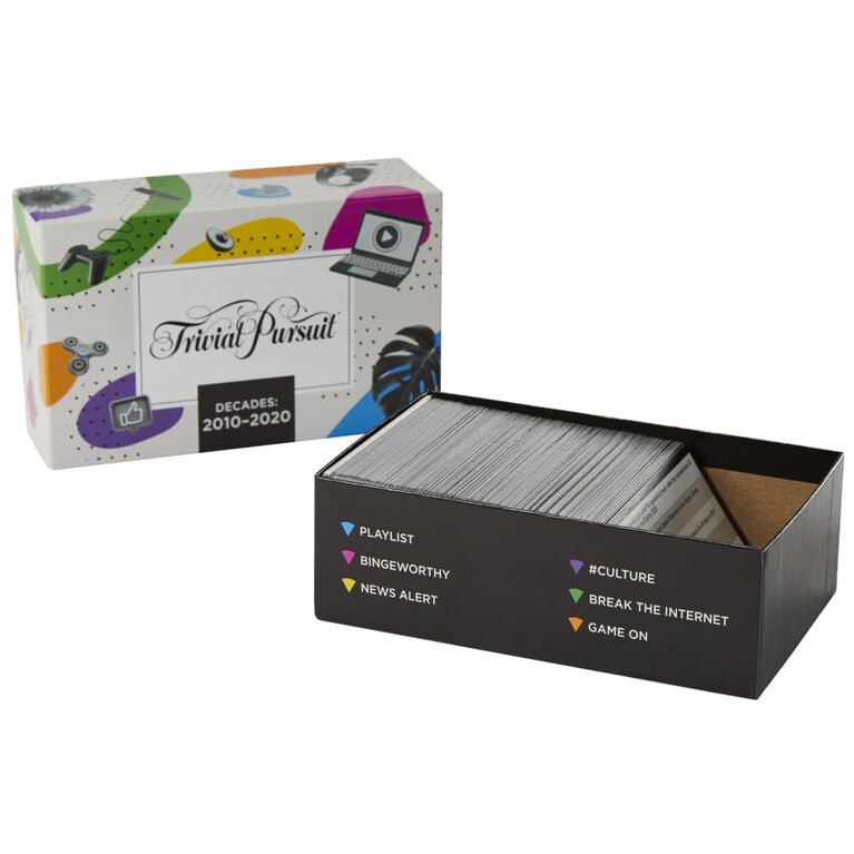 Trivial Pursuit Decades 2010 to 2020 Board Game for Adults (French Edition)