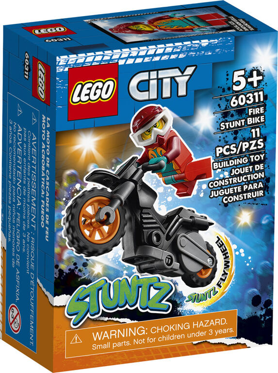 LEGO City Stuntz La moto de cascades de feu 60311 (11 pièces)