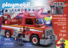 Playmobil Camion de Pompiers avec Échelle - les motifs peuvent varier