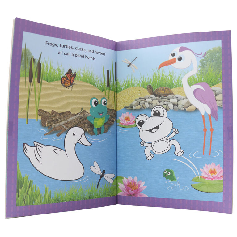 Baby Einstein Color With Crayons Activity Book English Edition Toys