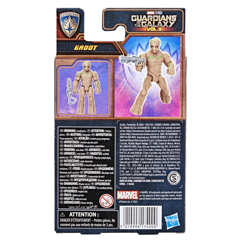 Marvel Studios' Guardians of the Galaxy Vol. 3 Groot Action Figure, Epic Hero Series