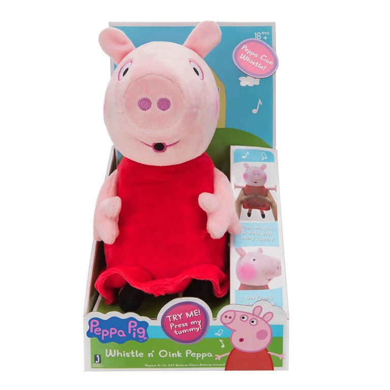 Peluche Peppa Pig Whistle N 'Oink Peppa - Édition anglaise