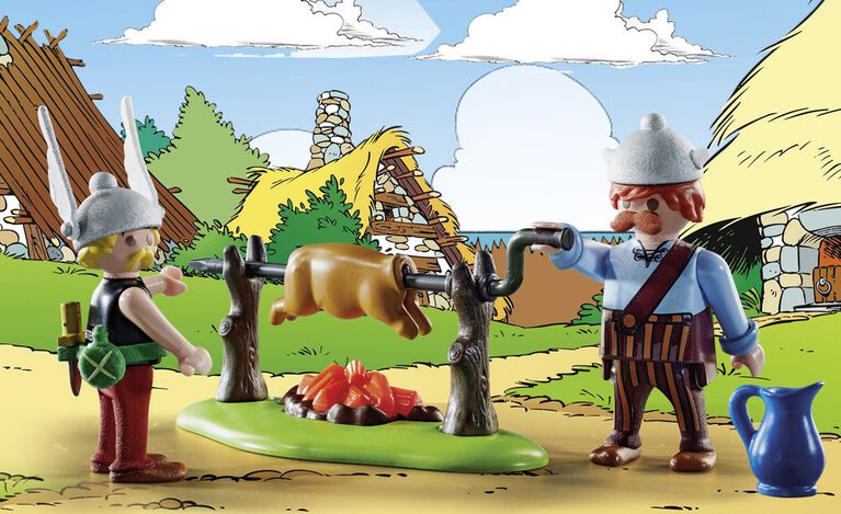 Astérix : The village banquet