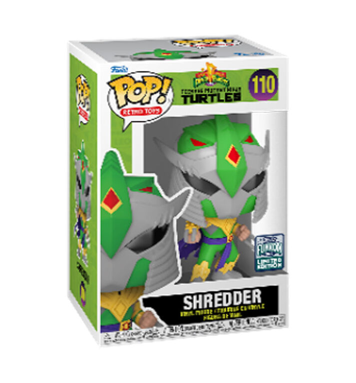 POP: TMNT x MMPR- GR Shredder - R Exclusive