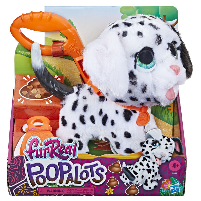 furReal Poopalots Big Wags Interactive Toy Dalmatian with 9 Treats