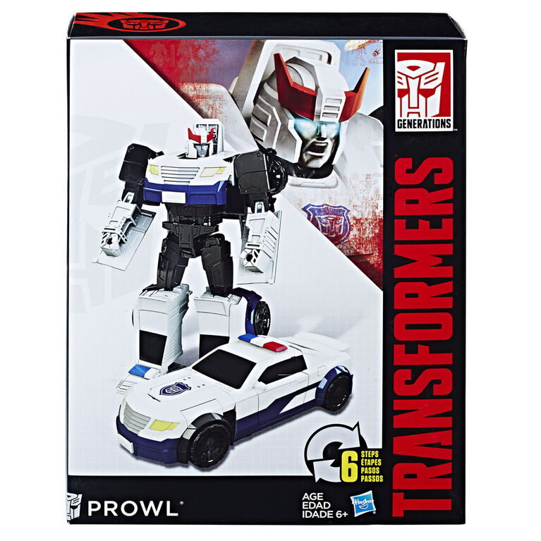 Transformers Série Cyber Battalion - Figurine Prowl