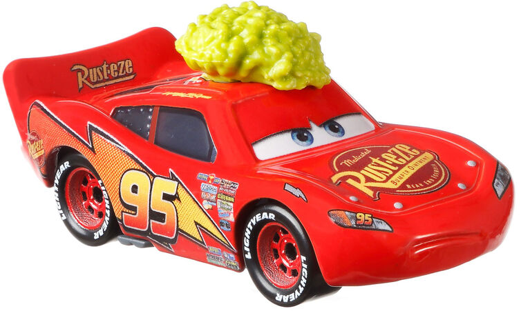 Disney Pixar Cars - Véhicule Flash McQueen arbuste. - Édition anglaise