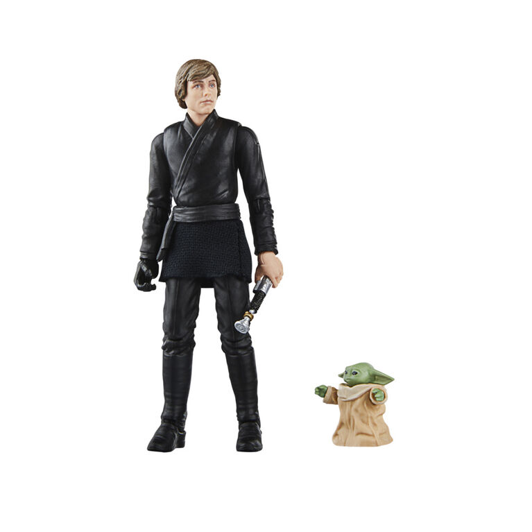 Star Wars The Vintage Collection Luke Skywalker & Grogu, Star Wars: The Book of Boba Fett 3.75 Inch Action Figures 2-Pack - R Exclusive