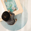 Catch All Splat Mat For Mealtime & Playtime Mess, Ocean