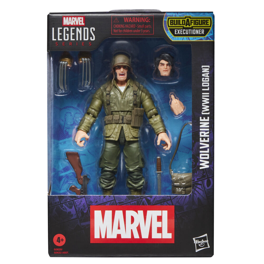 Marvel Legends Series Wolverine (WWII Logan) X-Men Comics Action Figure
