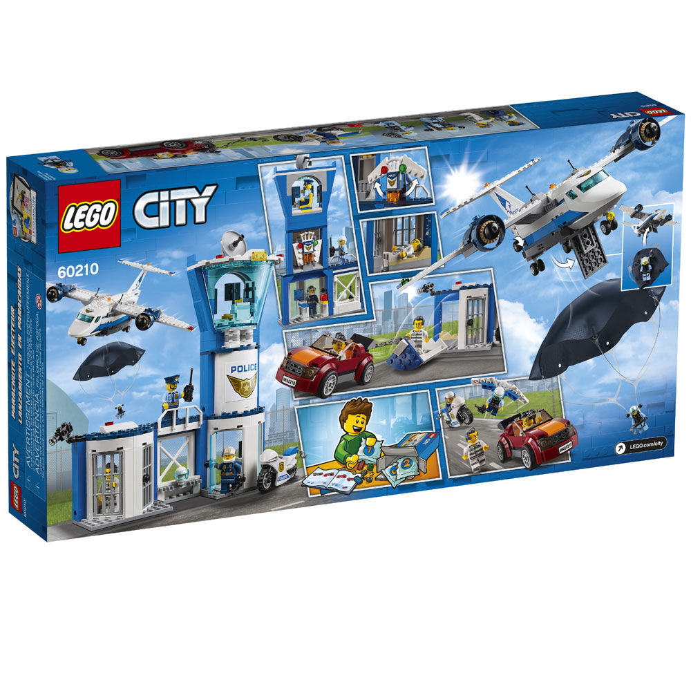 lego city police aeroplane