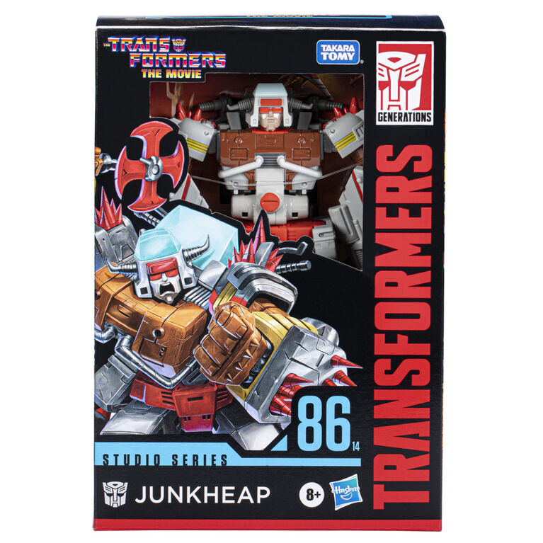 Transformers Toys Studio Series 86-14 Voyager The Transformers: The Movie Junkheap Action Figure, 6.5-inch