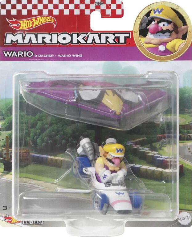 Hot Wheels - Mario Kart - B-Dasher Wario