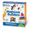 Learning Resources - Coffret STEM Explorers Mathlink Builders - Édition anglaise