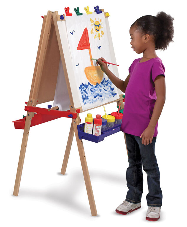 Melissa & Doug Deluxe Standing Art Easel Toys R Us Canada