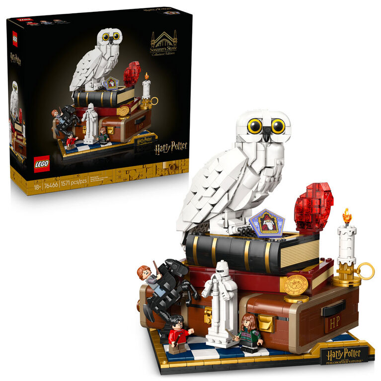 LEGO Harry Potter L'&Eacute;cole des Sorciers - &Eacute;dition de Collection - Ensemble de Construction &agrave; Exposer 76466
