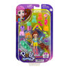 Polly Pocket Doll & 18 Accessories, Lila Tinted-Transparent Pack