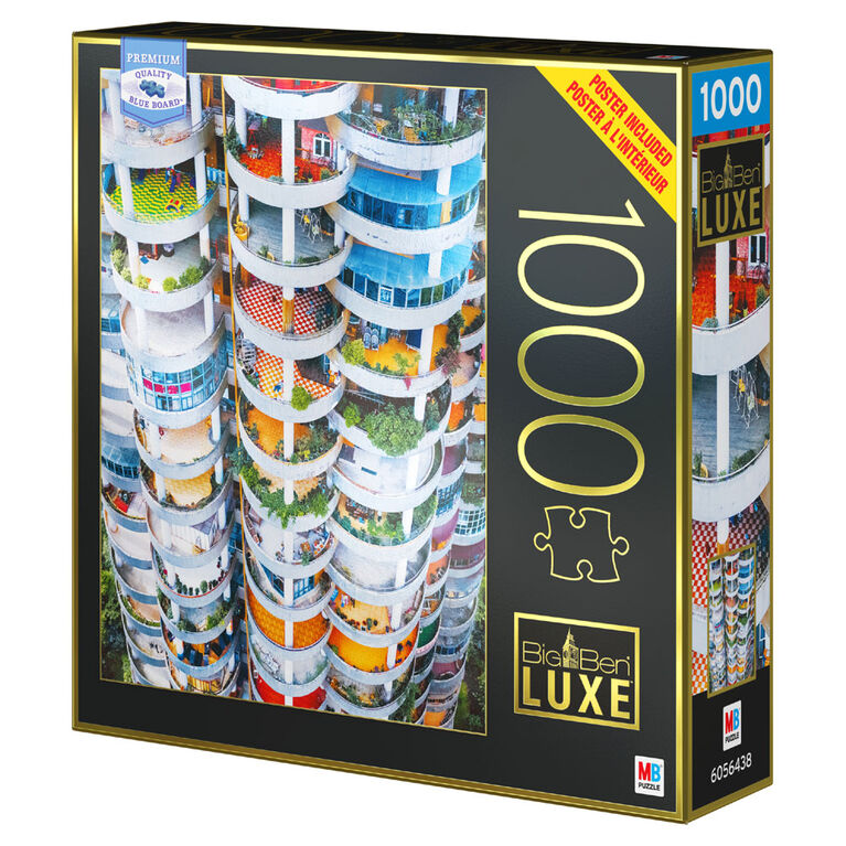 Big Ben 1000-Piece Jigsaw Puzzle, Apartment Building