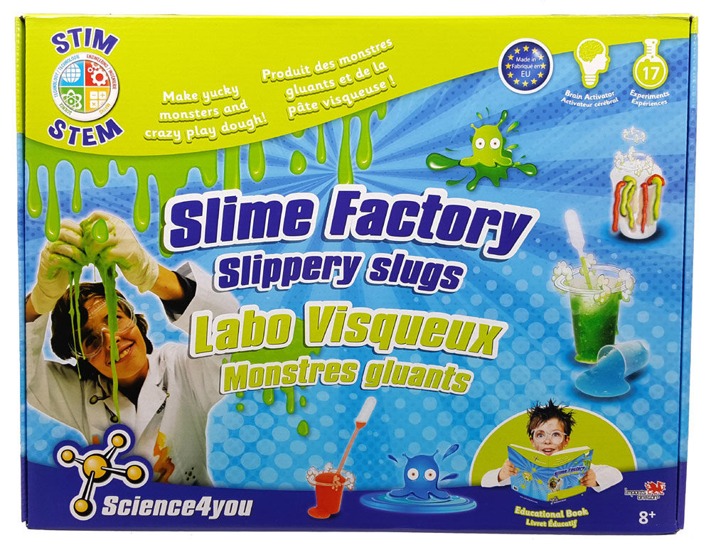 Science4you Slime Factory Slippery Slugs Chemistry Educational Game for sale online 