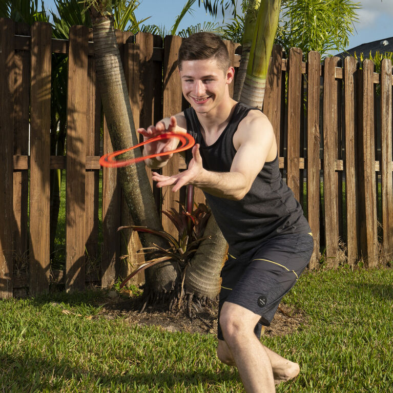 Aerobie Sprint Ring Outdoor Flying Disc - 10 Inches - Magenta