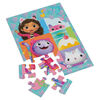 Gabby's Dollhouse, Puzzle de 24 pièces, animaux de dessin animé Pandy, Cakey, DJ Catnip, série originale Netflix, avec boîte en métal