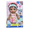 Baby Alive poupée Bébé beauté 31,5 cm à baigner, thème flamant rose