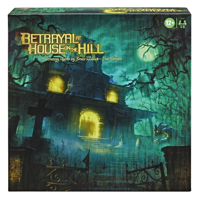 Avalon Hill Betrayal at the House on the Hill Second Edition Cooperative Board Game - English Edition