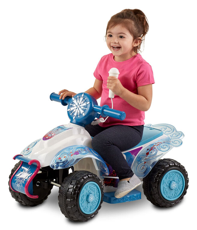 Véhicule Quad électrique de 6 V Disney La Reine des Neiges II par KidTrax