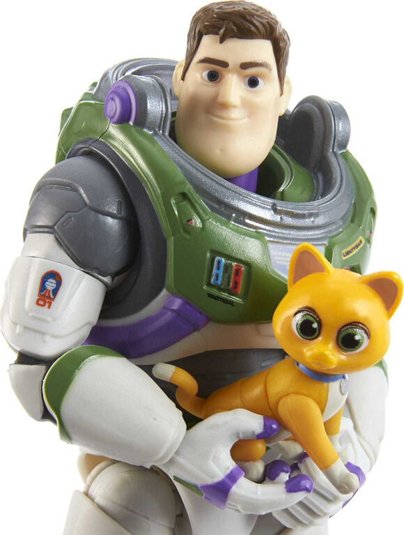 Disney and Pixar Lightyear Alpha Class Buzz Lightyear and Sox Figures