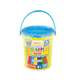 Seau de pâte à modeler Nick Jr. Ready Steady Dough Neon - Notre exclusivité