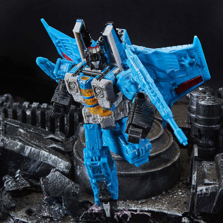 Transformers Generations War for Cybertron - figurine Voyageur Autobot Thundercracker WFC-S39