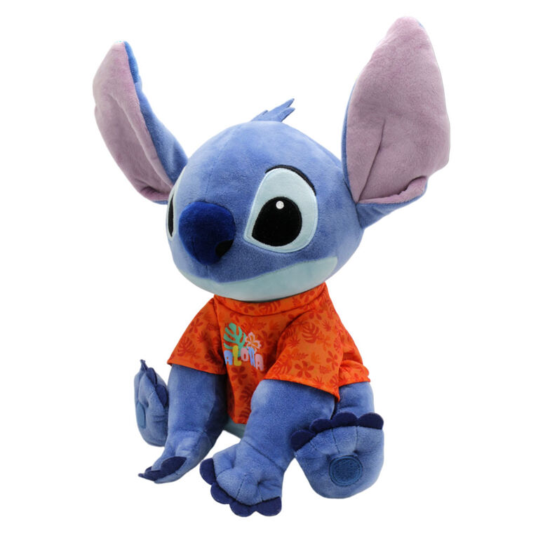 Disney - Lilo & Stitch - Stitch with Hawaiian T-Shirt Plush - Medium