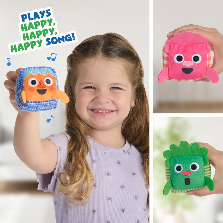 Super Simple Sensory Song Cubes, Noodle (Orange) Musical Plush Toy