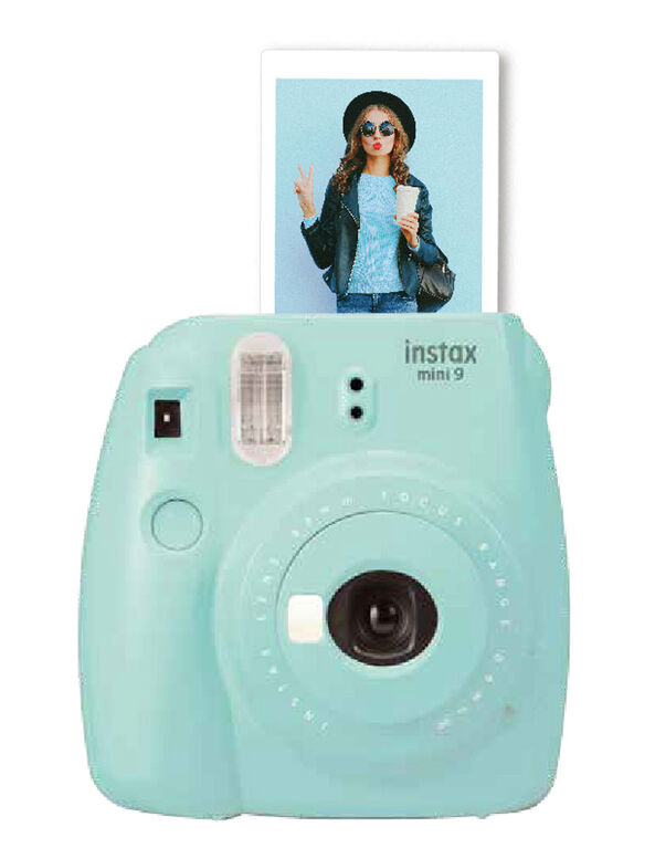 Fujifilm Instax Mini 9 Instant Camera - Ice Blue