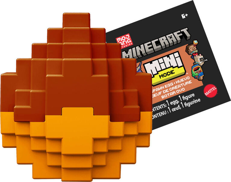 Minecraft Mini Mode Spawn Egg with Mini Figure Cherry Blossom