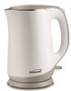 Brentwood Cool Touch 1.7L Stainless Kettle, White