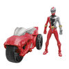 Power Rangers Dino Fury Rip N Go T-Rex Battle Rider and Dino Fury Red Ranger