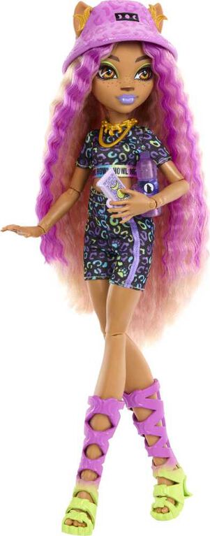 Monster High Coffret Poupée Clawdeen Wolf Monstrueux Secrets