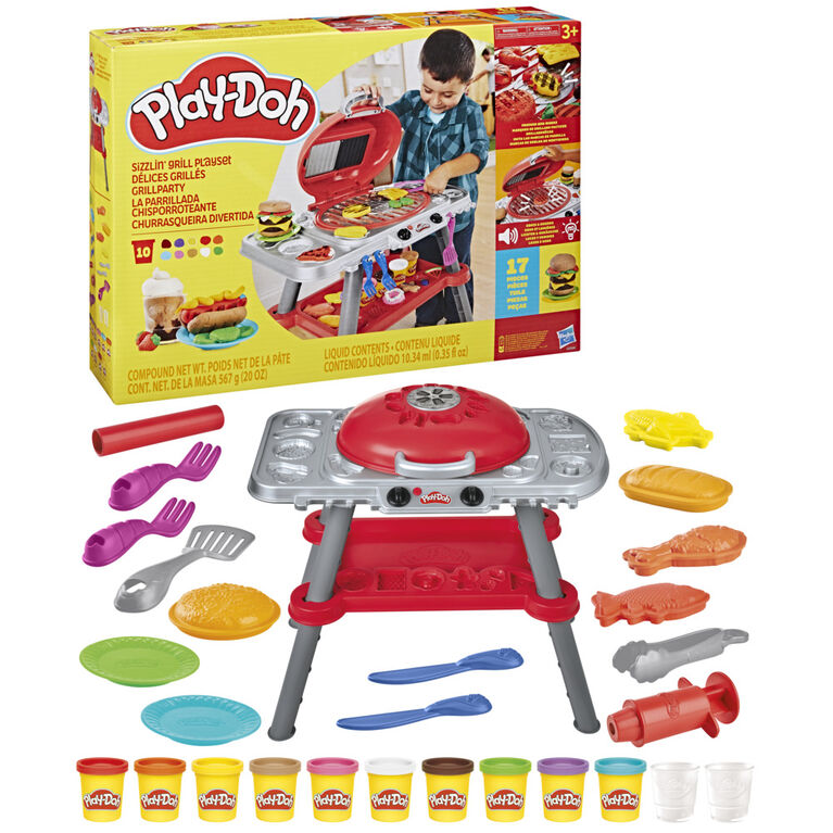 Play-Doh Sizzlin' Grill Toy Playset