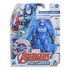 Avengers Mech Strike 6-inch Scale Captain America And Mech Battle Accessory