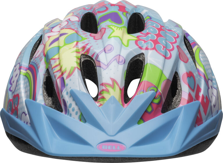 Bell - Child Rival Bike Helmet - Pink Stay Cool Fits head sizes 52 - 56 cm