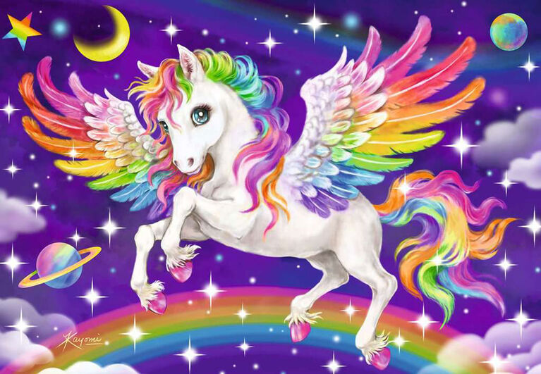 Ravensburger Unicorn and Pegasus 2x24pc Puzzle